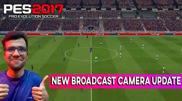 PES 2017 Broadcast Camera Update
