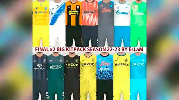 PES 2017 Final X2 Kitpack Season 2022-23