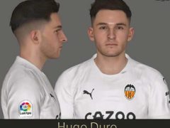PES 2017 Hugo Duro Face