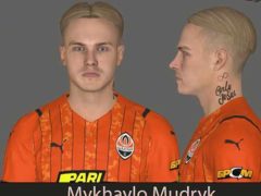 PES 2017 Mykhaylo Mudryk Face