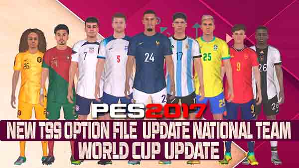 PES 2017 OF WC Update For T99 Patch