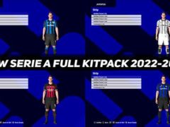 PES 2017 Serie A Full Kitpack Season 2023