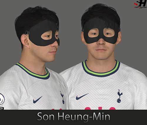 PES 2017 Son Heung-Min With Mask