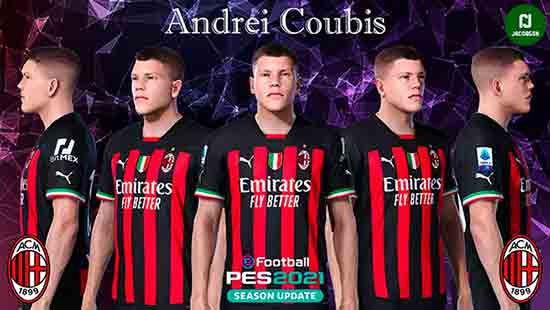 PES 2021 Andrei Coubis Face