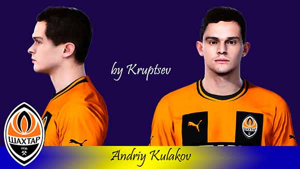 PES 2021 Andriy Kulakov Face
