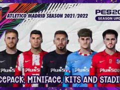 PES 2021 Atletico Madrid Miniface 2022