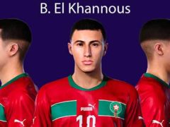 PES 2021 Bilal El Khannous Face