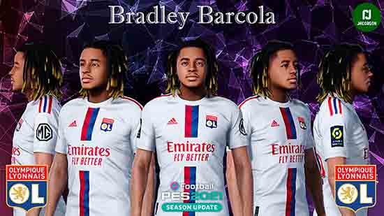PES 2021 Bradley Barcola Face
