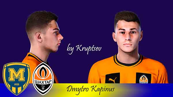 PES 2021 Dmytro Kapinus Face