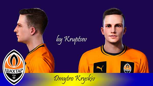 PES 2021 Dmytro Kryskiv Face
