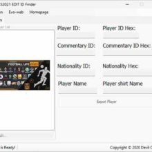 PES 2021 Edit ID Finder (SP Football Life 2023)