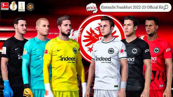 PES 2021 Eintracht Frankfurt Official Kit 2023