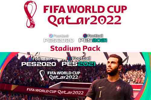 PES 2021 FIFA WC 2022 Qatar Stadium Pack