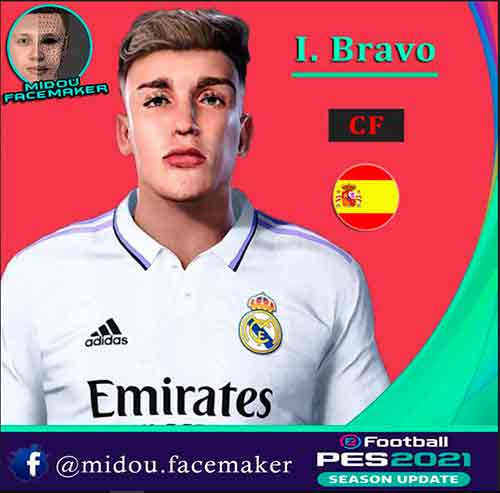 PES 2021 Face Iker Bravo