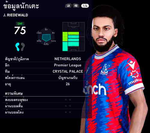 PES 2021 Face Jairo Riedewald