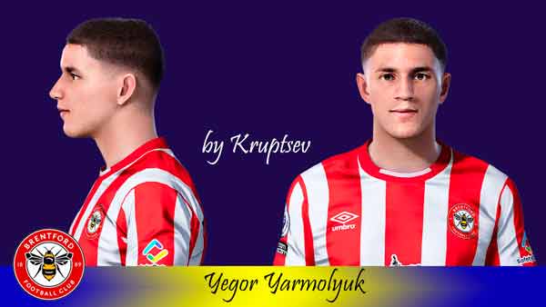 PES 2021 Face Yegor Yarmolyuk