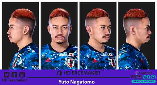 PES 2021 Face Yuto Nagatomo