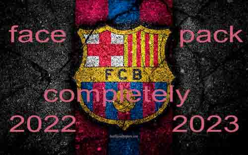 PES 2021 Facepack FC Barcelona 2023