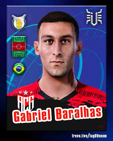 PES 2021 Gabriel Baralhas Face