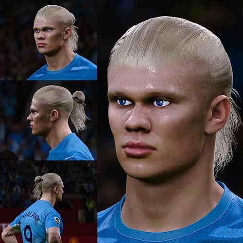 PES 2021 Haaland Face (FIFA 23)