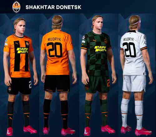 PES 2021 Kits FC Shakhtar Donetsk 2022-23