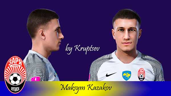 PES 2021 Maksym Kazakov Face