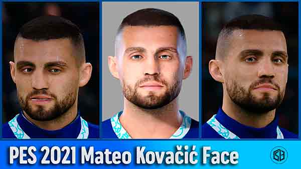 PES 2021 Mateo Kovačić Face (FIFA 23)