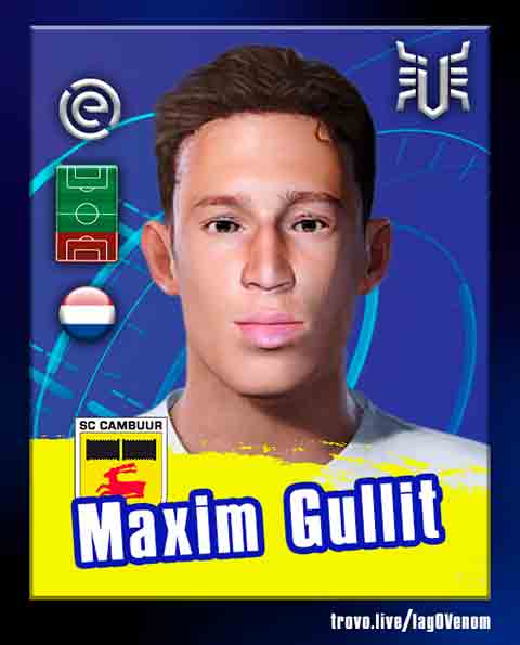 PES 2021 Maxim Gullit Face