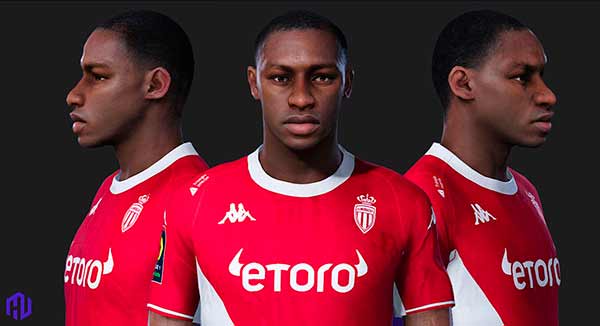 PES 2021 Mohamed Camara (AS Monaco), patches and mods