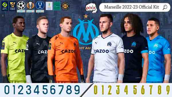 PES 2021 Olympique de Marseille Kit 2023