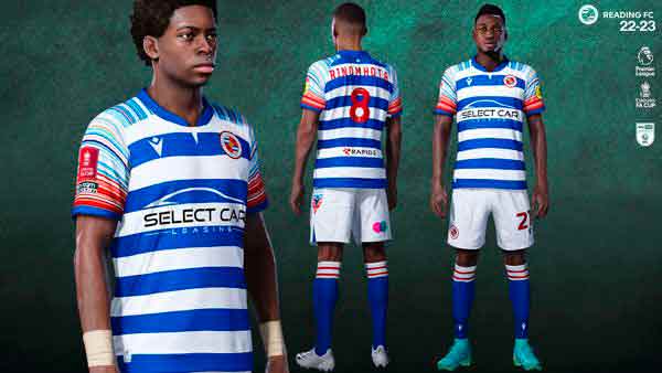 PES 2021 Reading FC Official Kit Update 2023
