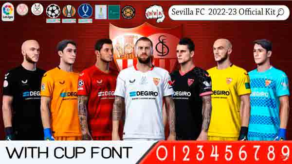 PES 2021 Sevilla FC Kit 2023 Update #24.10.22