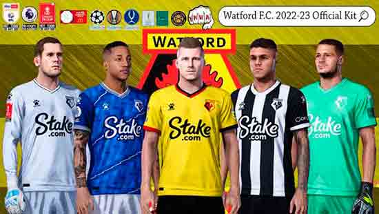 PES 2021 Watford Kit 2023 Update #01.11.22
