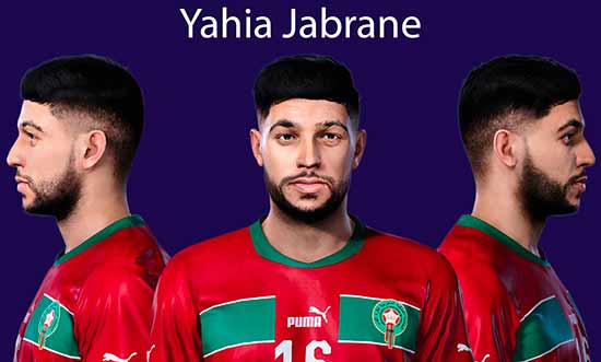 PES 2021 Yahya Jabrane Face