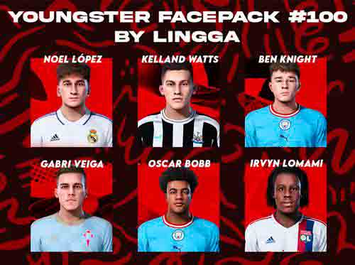 PES 2021 Youngster Facepack v100