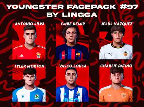 PES 2021 Youngster v97 Facepack by Lingga