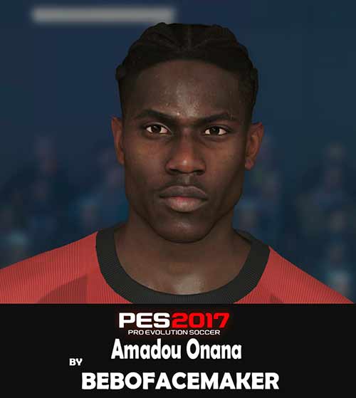 PES 2017 Amadou Onana Face