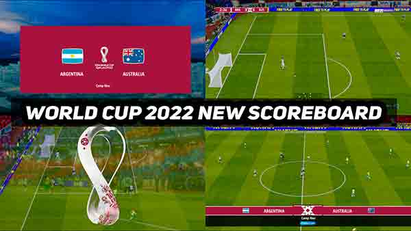 PES 2017 FIFA WC New Scoreboard