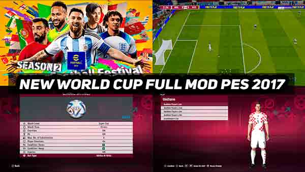PES 2017 FIFA World Cup 2022 Full Mod v1