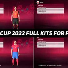 PES 2017 Final World Cup 2022 Full Kits