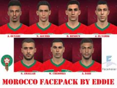 PES 2017 Morocco Facepack 2022