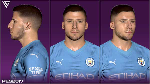 PES 2017 Rúben Dias Face 2022 by Vader, patches and mods