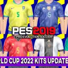 PES 2019 New World Cup 2022 Kits