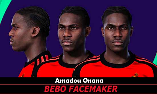 PES 2021 Amadou Onana Face