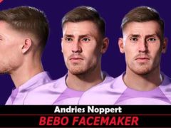 PES 2021 Andries Noppert Face