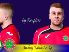 PES 2021 Andriy Mishchenko Face