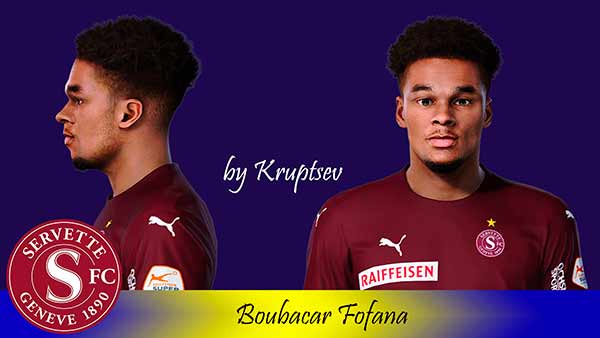 PES 2021 Boubacar Fofana Face