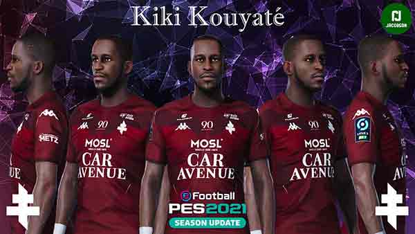 PES 2021 Boubakar Kouyaté Face