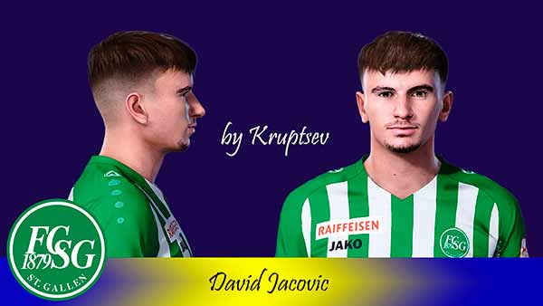 PES 2021 David Jacovic Face