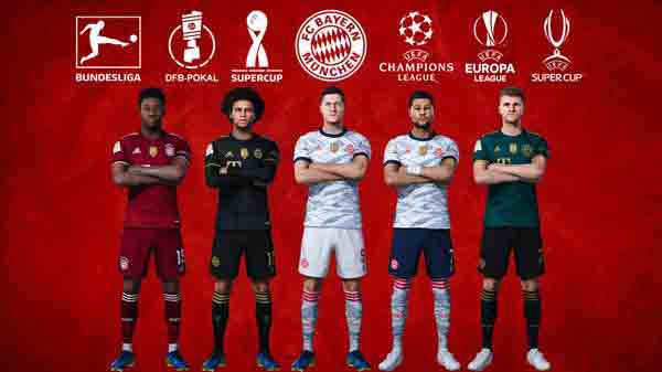 PES 2021 FC Bayern Munich 2021-2022 KitPack
